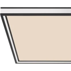 Globo LED-Deckenleuchte Jessy 1-flammig Schwarz Matt 450 X 450 X 80 Mm -Heimdekoration Angebote 9007371420957 3749 CU 01