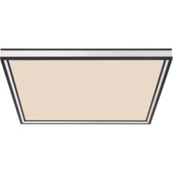 Globo LED-Deckenleuchte Jessy 1-flammig Schwarz Matt 450 X 450 X 80 Mm -Heimdekoration Angebote 9007371420957 3749 S 03