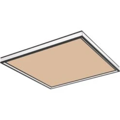 Globo LED-Deckenleuchte Jessy 1-flammig Schwarz Matt 450 X 450 X 80 Mm -Heimdekoration Angebote 9007371420957 3749 S 07