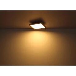 Globo LED-Deckenleuchte Jessy 1-flammig Schwarz Matt 450 X 450 X 80 Mm -Heimdekoration Angebote 9007371420957 3749 S 09
