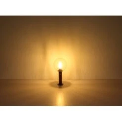 Globo Außenleuchte Ossy 1-flammig Holzoptik 250 X 500 Mm -Heimdekoration Angebote 9007371426560 3749 S 04