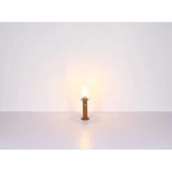 Globo Außenleuchte Ossy 1-flammig Holzoptik 250 X 500 Mm -Heimdekoration Angebote 9007371426560 3749 S 05