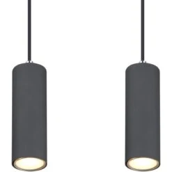 Globo Pendelleuchte Robby 4-flammig Graphit Dunkel 650 X 60 X 1200 Mm 9 Globo Pendelleuchte Robby 4-flammig Graphit Dunkel 650 X 60 X 1200 Mm -Heimdekoration Angebote 9007371433544 3749 CU 01