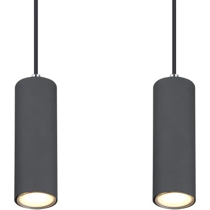 Globo Pendelleuchte Robby 4-flammig Graphit Dunkel 650 X 60 X 1200 Mm 5 Globo Pendelleuchte Robby 4-flammig Graphit Dunkel 650 X 60 X 1200 Mm – Bild 5