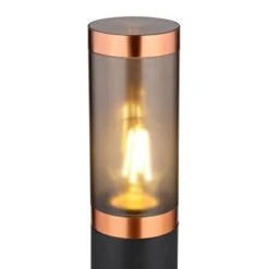 Globo Außenleuchte Boston 1-flammig Schwarz Rauchfarben 127 X 800 Mm 17 Globo Außenleuchte Boston 1-flammig Schwarz Rauchfarben 127 X 800 Mm -Heimdekoration Angebote 9007371439911 3749 CU 01