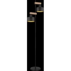 Globo Stehlampe Rielly 2-flammig Schwarz Matt 440 X 250 X 1680 Mm 14 Globo Stehlampe Rielly 2-flammig Schwarz Matt 440 X 250 X 1680 Mm -Heimdekoration Angebote 9007371440146 3749 S 02