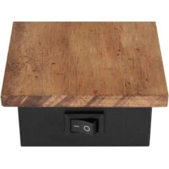 Globo Strahler Claude 1-flammig Dunkelbraun-Rauchfarben 70 X 140 Mm -Heimdekoration Angebote 9007371440207 3749 CU 01