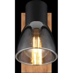 Globo Strahler Claude 1-flammig Dunkelbraun-Rauchfarben 70 X 140 Mm -Heimdekoration Angebote 9007371440207 3749 S 05