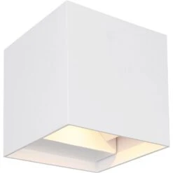 Globo LED-Außenleuchte Veronika 1-flammig Weiß 100 X 100 Mm -Heimdekoration Angebote 9007371440696 3749 S 04