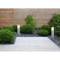 Globo Außenleuchte 1-flacmig Silber Glänzend Ø 14 Cm X 50 Cm 7 Globo Außenleuchte 1-flacmig Silber Glänzend Ø 14 Cm X 50 Cm -Heimdekoration Angebote 9007371441273 3749 AB 01