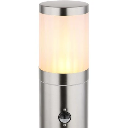 Globo Außenleuchte 1-flacmig Silber Glänzend Ø 14 Cm X 50 Cm 3 Globo Außenleuchte 1-flacmig Silber Glänzend Ø 14 Cm X 50 Cm – Bild 3