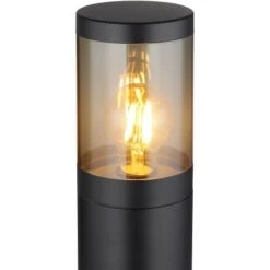 Globo Außenleuchte 1-flammig Schwarz Matt Rauchfarben 140 X 500 Mm 15 Globo Außenleuchte 1-flammig Schwarz Matt Rauchfarben 140 X 500 Mm -Heimdekoration Angebote 9007371443758 3749 CU 01