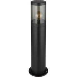 Globo Außenleuchte 1-flammig Schwarz Matt Rauchfarben 140 X 500 Mm 10 Globo Außenleuchte 1-flammig Schwarz Matt Rauchfarben 140 X 500 Mm -Heimdekoration Angebote 9007371443758 3749 S 03