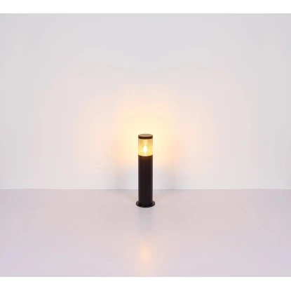 Globo Außenleuchte 1-flammig Schwarz Matt Rauchfarben 140 X 500 Mm 6 Globo Außenleuchte 1-flammig Schwarz Matt Rauchfarben 140 X 500 Mm – Bild 6