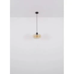 Globo Pendelleuchte 1-flammig Schwarz Matt 280 X 1200 Mm -Heimdekoration Angebote 9007371444212 3749 S 07