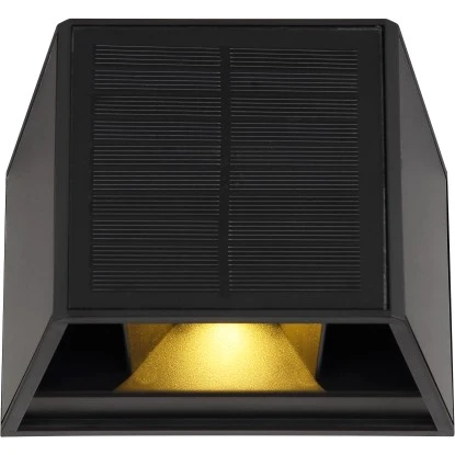 Globo LED-Solarleuchte Schwarz 15,4 Cm X 9,9 Cm X 9,6 Cm 4 Globo LED-Solarleuchte Schwarz 15,4 Cm X 9,9 Cm X 9,6 Cm – Bild 4
