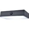 Lutec LED-Solar-Wandleuchte Fadi Connect 800 Lm 4,3 X 18 X 10,5 Cm Schwarz