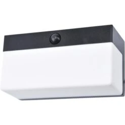 Lutec LED-Solar-Wandleuchte Fran Connect 800 Lm 9,1 X 7,9 X 18 Cm Schwarz -Heimdekoration Angebote 956164 3746 6