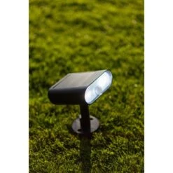 Lutec LED-Solar-Außenwandleuchte Ginbo Connect 500 Lm 15,5x8,6x10,9 Cm Schwarz -Heimdekoration Angebote 956202 3746 5
