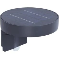 Lutec Solar-Außenwandleuchte Mit Bewegungsmelder Diso Anthrazit -Heimdekoration Angebote 958581 3746 07