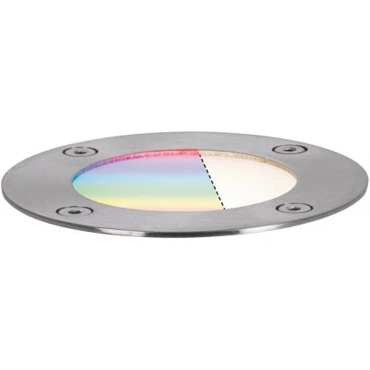 Paulmann Plug & Shine Zigbee Bodeneinbaustrahler RGBW Rund IP65 2 Paulmann Plug & Shine Zigbee Bodeneinbaustrahler RGBW Rund IP65 – Bild 2
