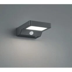 Trio LED-Außenwandleuchte Fomosa Mit Solarmodul Anthrazit