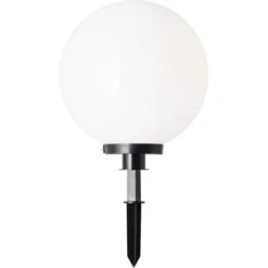 Brilliant LED-Außenspießleuchte Thore Weiß 8 W 71 X 40 X 40 Cm