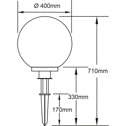 Brilliant LED-Außenspießleuchte Thore Weiß 8 W 71 X 40 X 40 Cm 14 Brilliant LED-Außenspießleuchte Thore Weiß 8 W 71 X 40 X 40 Cm – Bild 14