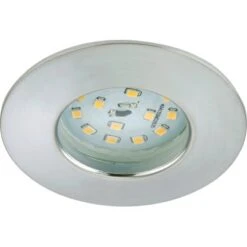 Briloner LED-Einbauleuchte Attach 1er-Set Starr Alu