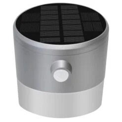 Luceco LED-Solar Wandlaterne Mit Bewegungsmelder Grau -Heimdekoration Angebote chte aussen gr 200 lumen 1