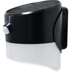 Luceco LED-Solar Wandlaterne Mit Bewegungsmelder Schwarz -Heimdekoration Angebote chte aussen sw 200 lumen 1