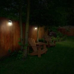 Luceco LED-Solar Wandlaterne Mit Bewegungsmelder Schwarz -Heimdekoration Angebote chte aussen sw 200 lumen 5