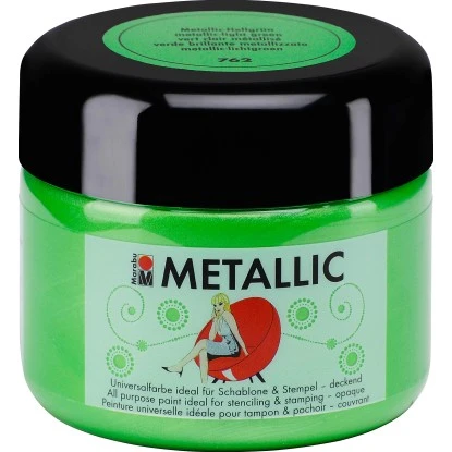 Marabu Metallic Deckend 225 Ml Metallic-Hellgrün 1 Marabu Metallic Deckend 225 Ml Metallic-Hellgrün