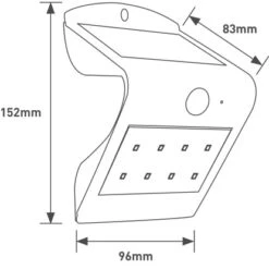 LED Solar Außenleuchte Butterfly Mit Sensor 1,5 W 220 Lm 6500 K Schwarz 13 LED Solar Außenleuchte Butterfly Mit Sensor 1,5 W 220 Lm 6500 K Schwarz -Heimdekoration Angebote euchte aussen sw 200 lumen 1