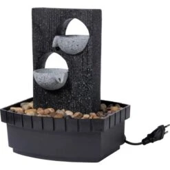 Dobar Zimmerbrunnen Kaskade In Steinoptik Mit Deko-Steinen Und Zwei Schalen 9 Dobar Zimmerbrunnen Kaskade In Steinoptik Mit Deko-Steinen Und Zwei Schalen -Heimdekoration Angebote gartenbrunnenwasserfall 1 3