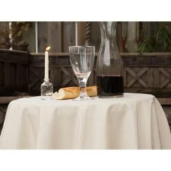 Floracord Tischdecke Rund Elfenbein 160 Cm