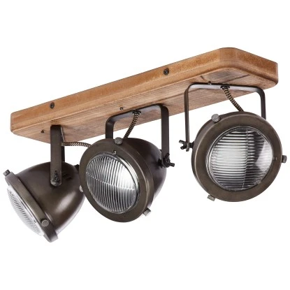 Brilliant Spot 3er Carmen Wood Burned Steel 1 Brilliant Spot 3er Carmen Wood Burned Steel