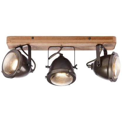 Brilliant Spot 3er Carmen Wood Burned Steel 6 Brilliant Spot 3er Carmen Wood Burned Steel – Bild 6