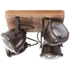 Brilliant Spot 4er Carmen Wood Burned Steel 13 Brilliant Spot 4er Carmen Wood Burned Steel -Heimdekoration Angebote n wood gu10 wo bulb de 4 4