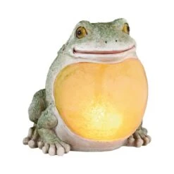 LED-Solarfigur Anilo Frosch