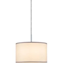 Paulmann DecoSystems Stoffschirm Tessa Weiß Max. 50 W