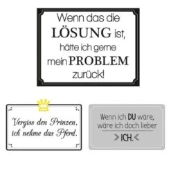 Eurographics Deco Sticker Funny Sayings